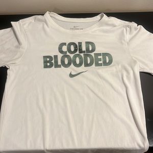“Cold Blooded” Nike shirt. Mens Small.